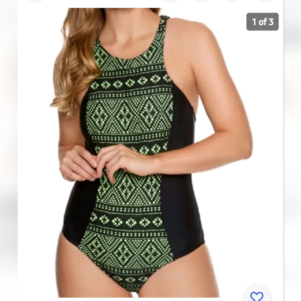Splashletics Crochet Swimsuit XL